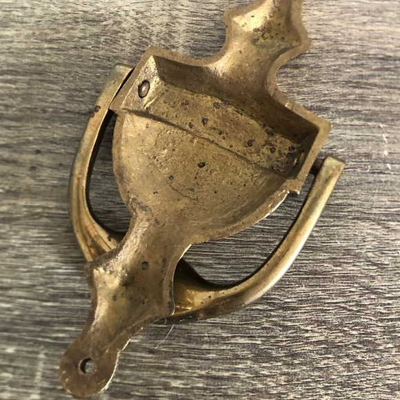 Vintage Brass Door Knocker - Picture 5 of 10